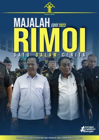 Majalah Rimoi Edisi Kanwil Kemenkumham Malut Flip Pdf Anyflip