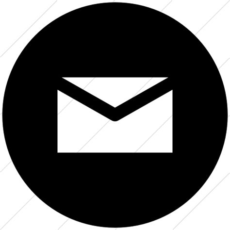 Mail Icon White #23710 - Free Icons Library