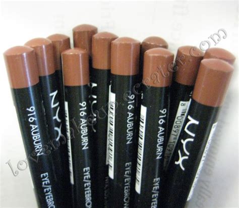 Nyx Slim Pencil Eye Liner Eyebrow Liner 916 Auburn