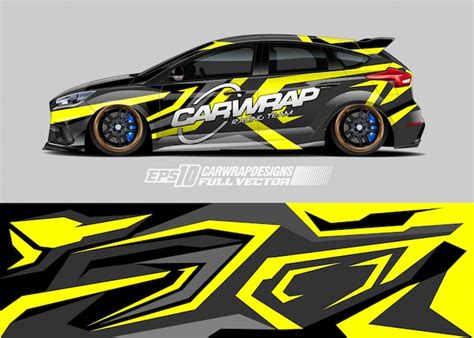 Premium Vector | Car livery designs