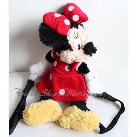 Sac Dos Peluche Minnie Disneyland Paris Poils Longs Doux Cm Sac