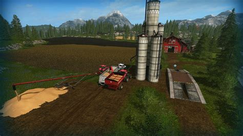 Farming Simulator 17 Goldcrest Valley PC Track IR Harvesting