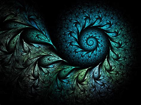 Fibonacci Spiral Art Wallpaper