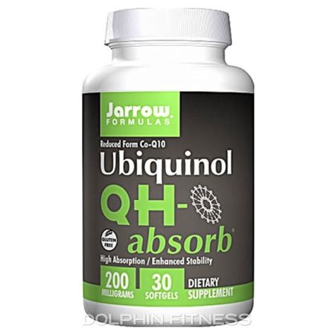 Jarrow Formulas Ubiquinol Qh Absorb Mg Softgels