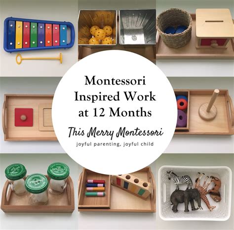 Montessori Inspired Work At 12 Months Artofit