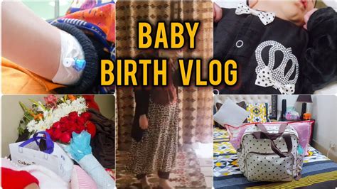 Baby Birth Vlog Normal Delivery Or C Section Gender Reveal