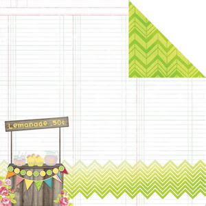 Bo Bunny Papier Lemonade Stand Herazz Boutique De Scrapbooking