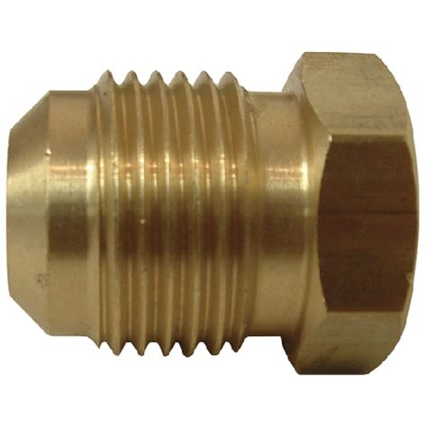 Sioux Chief Flare Plug Brass 45° 3 8 975 511005 Rona