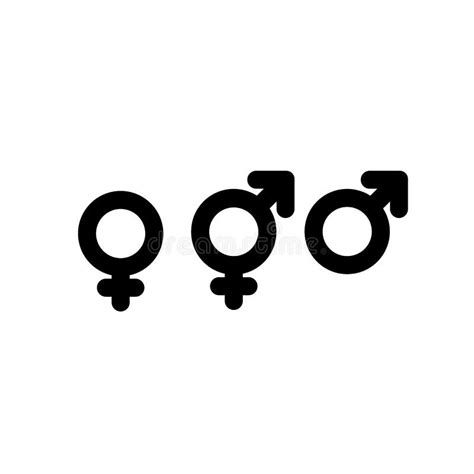 Gender Icon Sex Vector Symbol Female And Male Sign Stock Vector