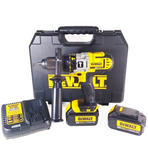 Parafusadeira 20V 3 Velocidades 2 Baterias Maleta DCD985L2 B2 Dewalt