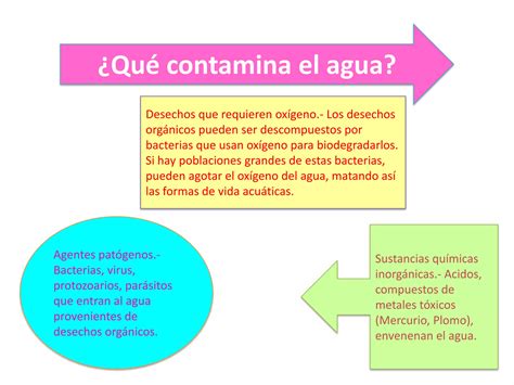 Yajani Contaminacion Del Agua Ppt