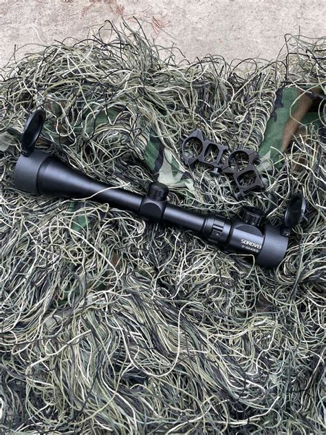 7 Mo Finance SOROVEE Rifle Scope 3 9x40 EG Red Green Rangefinder