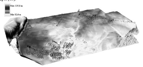 digital surface model dsm   lidar data