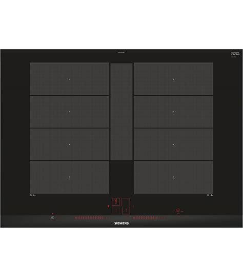 Siemens EX775LYE4E iQ700 Placa inducción 70 cm negro