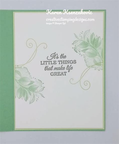 Stampin Up Calming Camellia For The Happy Inkin Thursday Blog Hop