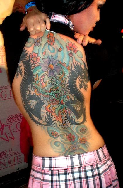 Dragon directory: full back tattoo dragon