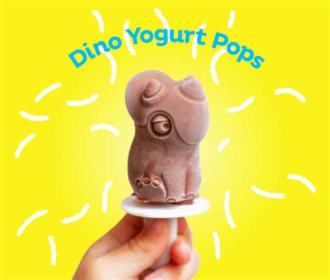 Diy Dino Yogurt Popsicles Healthy Heights