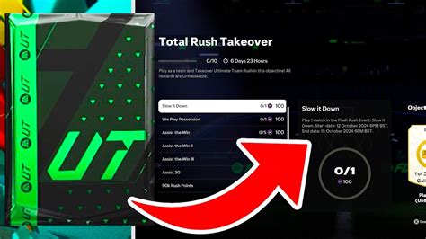 How To Complete Total Rush Takeover Objectives In Fc Youtube