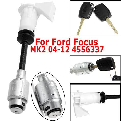 Front Bonnet Release Lock Repair Key Short Type For Ford Focus Mk