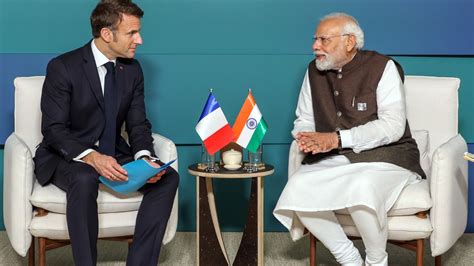 French President Emmanuel Macron Thanks Dear Friend Pm Modi For