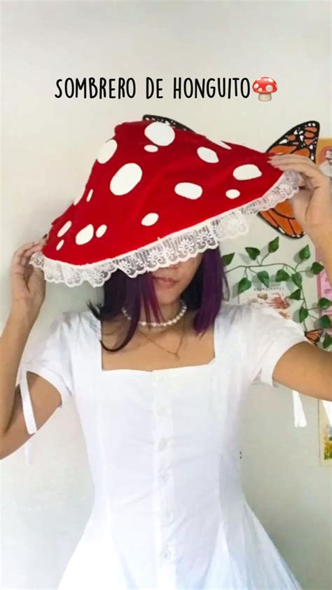 Sombrero De Honguito IG Yuyuuu99 Disfraz De Hada Diy Halloween