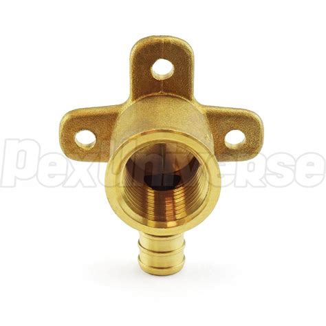 Pex X Female Threaded Drop Ear Elbow Lead Free Crimp Fitting