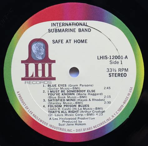 Gram Parsons International Submarine Band Original 1st Press Safe