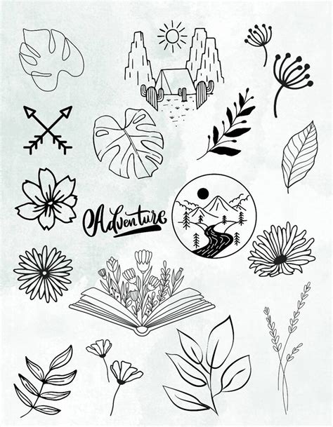 Nature SVG Bundle Explore Svg Boho Svg Wanderlust Svg - Etsy