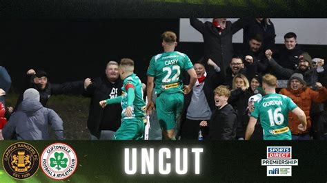 Irish League Uncut Carrick Rangers Cliftonville Youtube