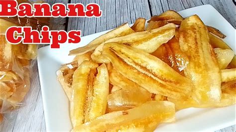 Crispy Banana Chips How To Make Banana Chips Pang Negosyo Recipe