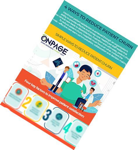 Infographic: 4 Ways to Reduce Patient Churn ad | OnPage