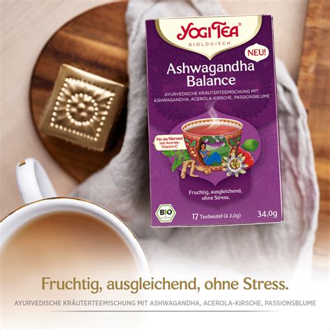 Bio Ashwagandha Balance Von Yogi Tea Bei Greenist De