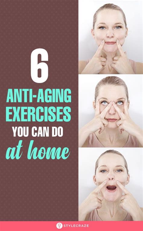 6 anti aging exercises you can do at home – Artofit