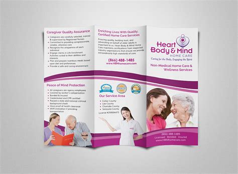 Orlando Graphic Design - Home Care Brochure - Orlando Web Design ...