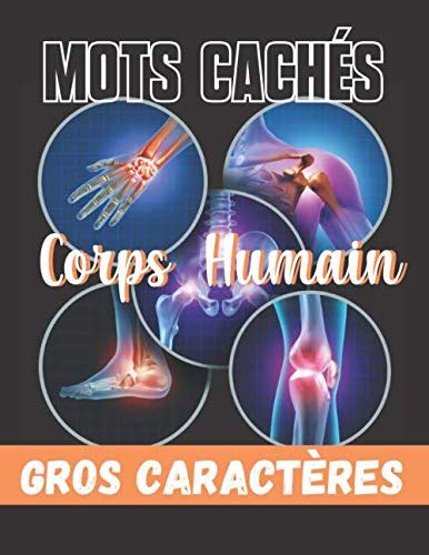 Mots Cach S Corps Humain Gros Caract Res Carnet De Mots M L S Adultes