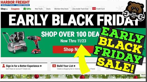 Harbor Freight S Official Black Friday Deals Youtube