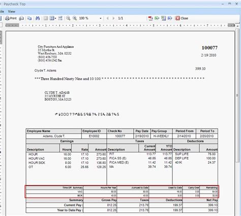 Employee Pay Stub Template ~ Excel Templates