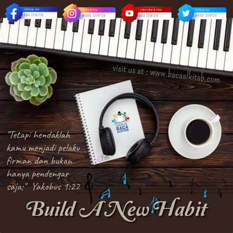 Build A New Habit Yakobus 1 22 TB Gerakan Baca Alkitab