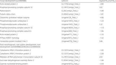 Functional Classification And Pathway Assignment Of Differentially