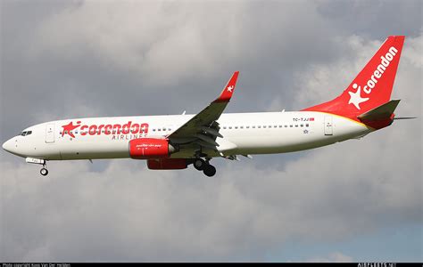 Corendon Air Boeing Ng Max Tc Tjj Photo Airfleets Aviation