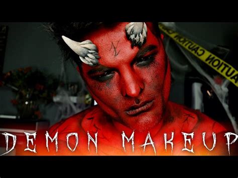 Demon Halloween Makeup