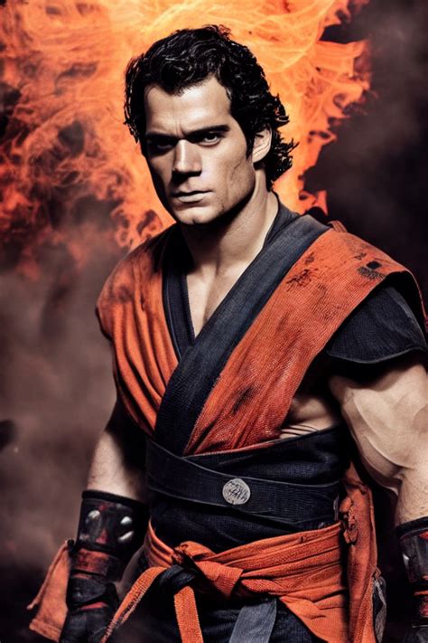 Henry Cavill As Goku R Aigrinding