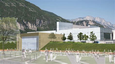 BLM Group Arena Di Trento Nuova Entrata E Nuovi Spazi Per Il Palasport