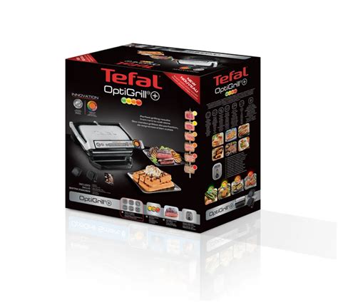 Умный электрогриль Tefal Optigrill+ GC716D12 с насадкой для вафель ...