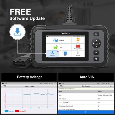 TOPDON ArtiDiag500 OBD2 Scanner Car Diagnostic Tool Auto Scan