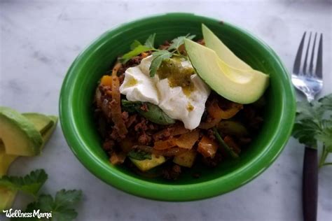 Healthy Taco Bowl Recipe Grain Free Wellness Mama