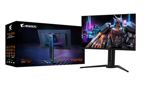 Gigabyte Details Aorus Fo Q Inch P Hz Qd Oled Gaming Monitor