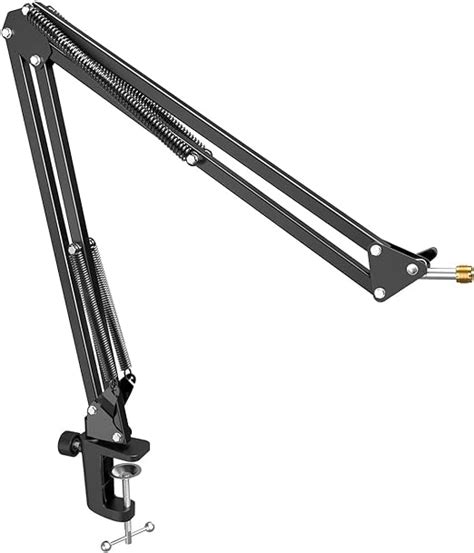 FIFINE Microphone Arm Stand Suspension Mic Scissor Boom Arm Stand With