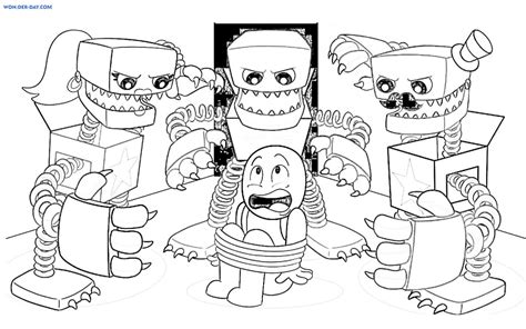 Coloriages Boxy Boo Coloriages Gratuits Imprimer