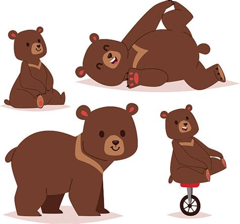 Sleeping Bear Cub Drawing Illustrations, Royalty-Free Vector Graphics ...